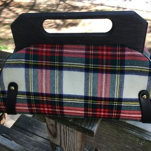 Vintage Suzanne Designs Plaid Purse